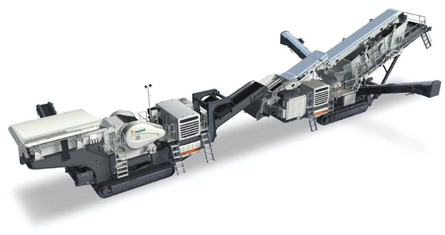 Metso Mobile Jaw Crushing Plant, Lokotrack LT120
